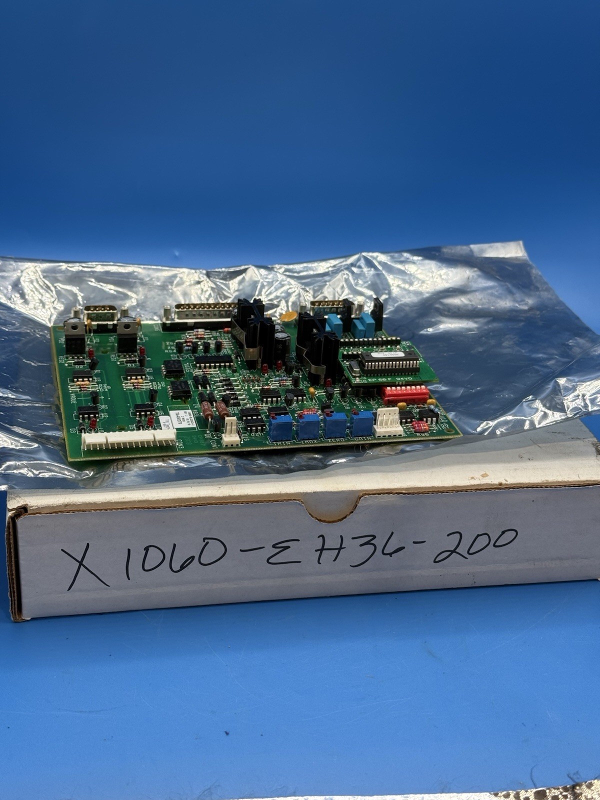Thl3343069 Rev E Battery Charger Control Board X1060-EH36-200 Untested G5