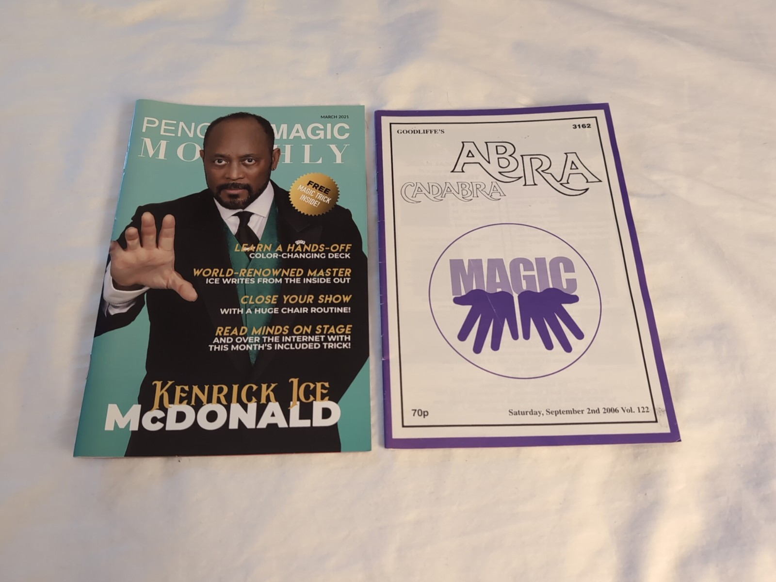 2 Magic Booklets - Penguin 3/21 & Goodliffe 9/06