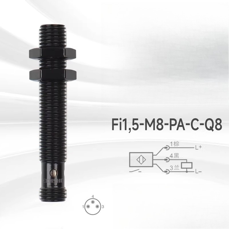 1PCS NEW FIT FOR Proximity switch sensor Fi1.5-M8-PA-C-Q8 1.5mm