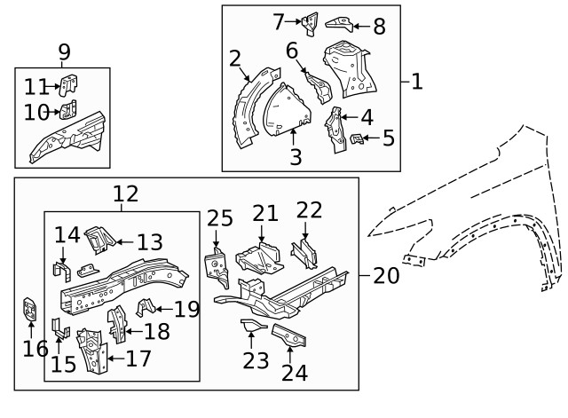 Genuine GM Rail Assembly 84699153