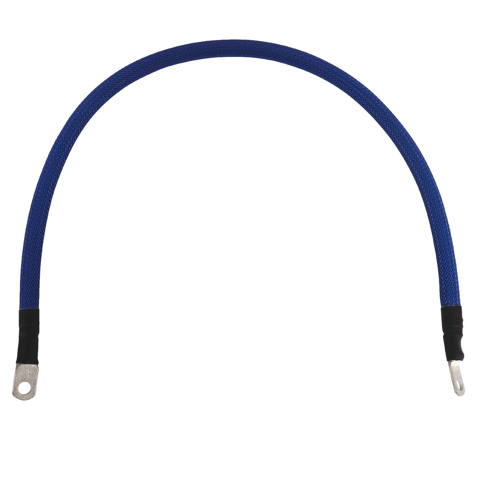 2 AWG Gauge Custom Battery Cable Copper Braided (Blue)