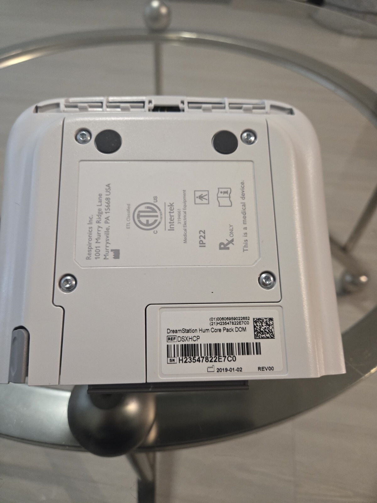 philips Dreamsation water tank