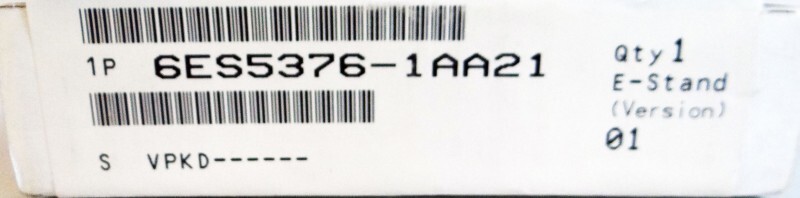 Siemens SIMATIC S5 6ES5376-1AA21 E-Stand: 01 Memory Submodule -sealed-