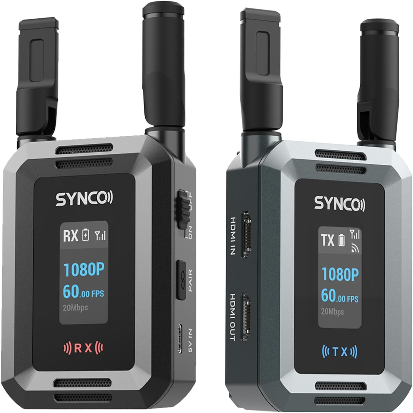 SYNCO XVision HD Wireless Video Transmission System Transmitter Receiver 1080P