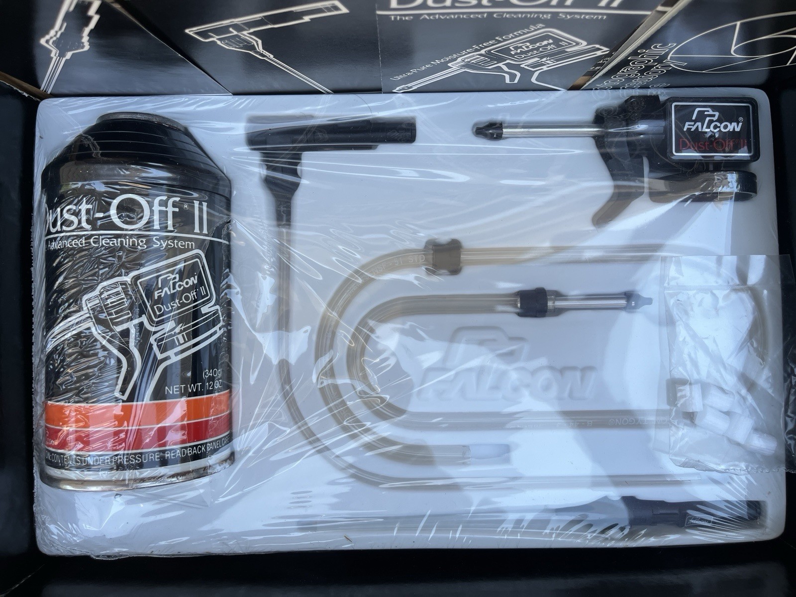 Dust-Off System II Compressed Air and Vacuum Kit
