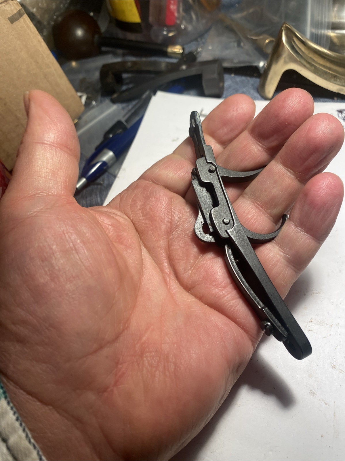 New Lyman Double Set Trigger Assembly and Screw.