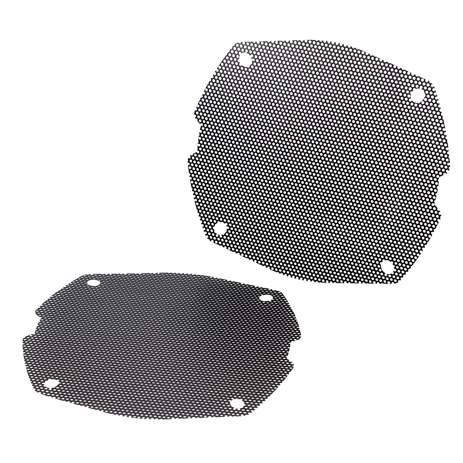Replacement Front Mesh Speaker Grill Cover panels Harley Touring Electra Glide