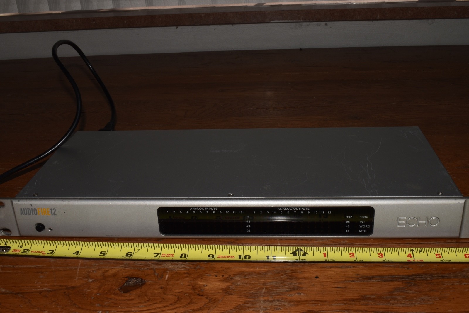ECHO AUDIOFIRE12 AUDIO INTERFACE USED