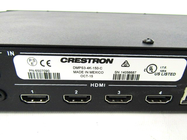 Crestron DMPS3-4K-150-C DM 4K Presentation System