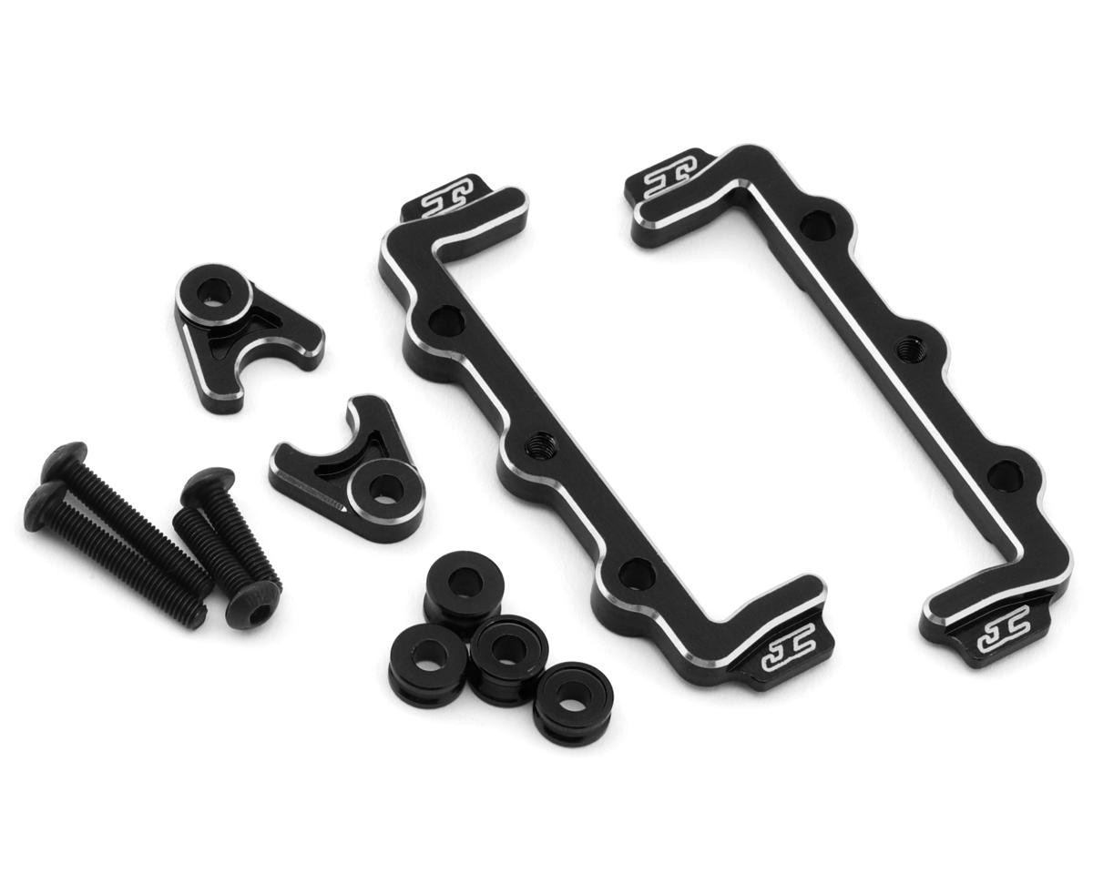 JConcepts Associated RC10B7/RC10B7D Aluminum Battery Hold Down Set (Black)