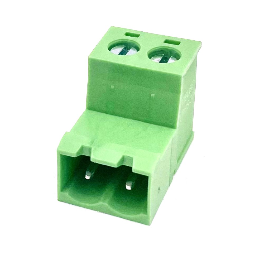 City Theatrical 5657 Terminal Block Connector, 2-Pin Male