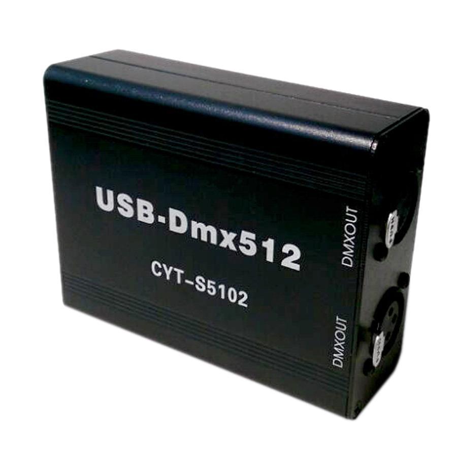 512-Channel USB-DMX DMX-Stage Lighting Controller Support Freestyler+3D Pearl