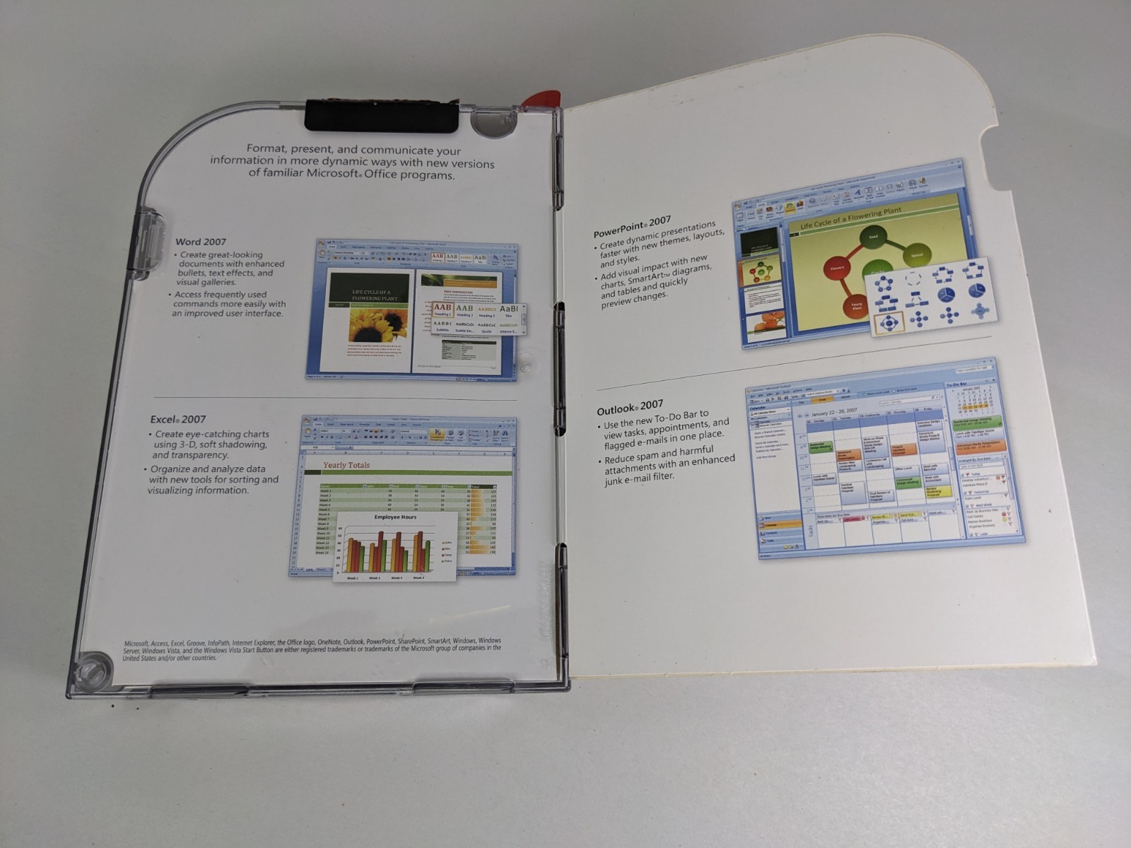 MICROSOFT OFFICE Standard Edition 2007 UPGRADE w/ Key number