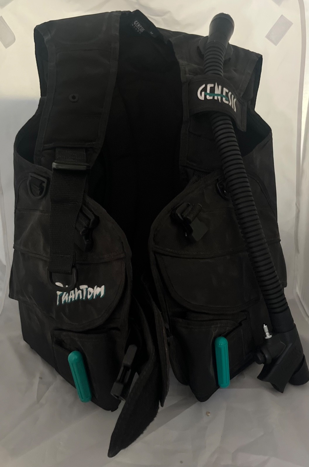 Genesis Phantom Scuba Dive Vest, Jacket Size Medium, Diving