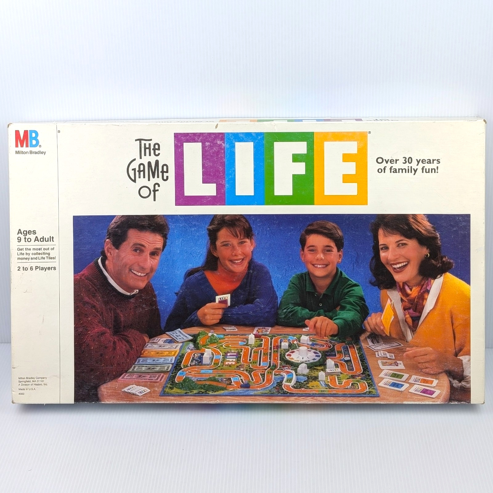 Vintage 1991 Milton Bradley The Game of Life Board Game 100% COMPLETE Gift