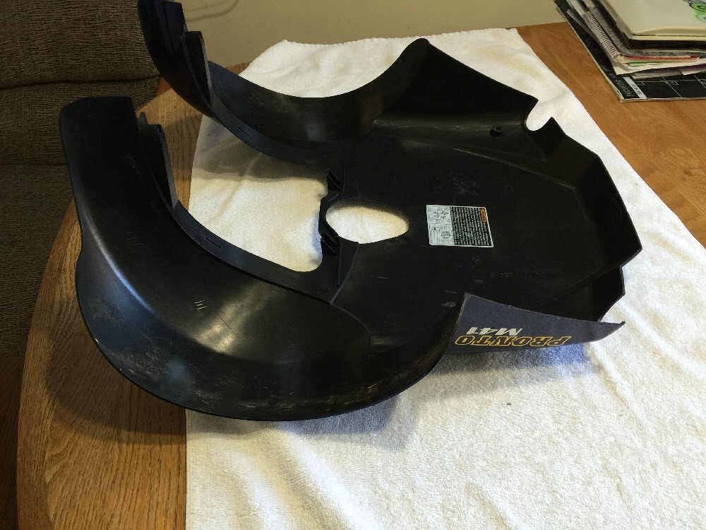 invacare M41 plastic shroud
