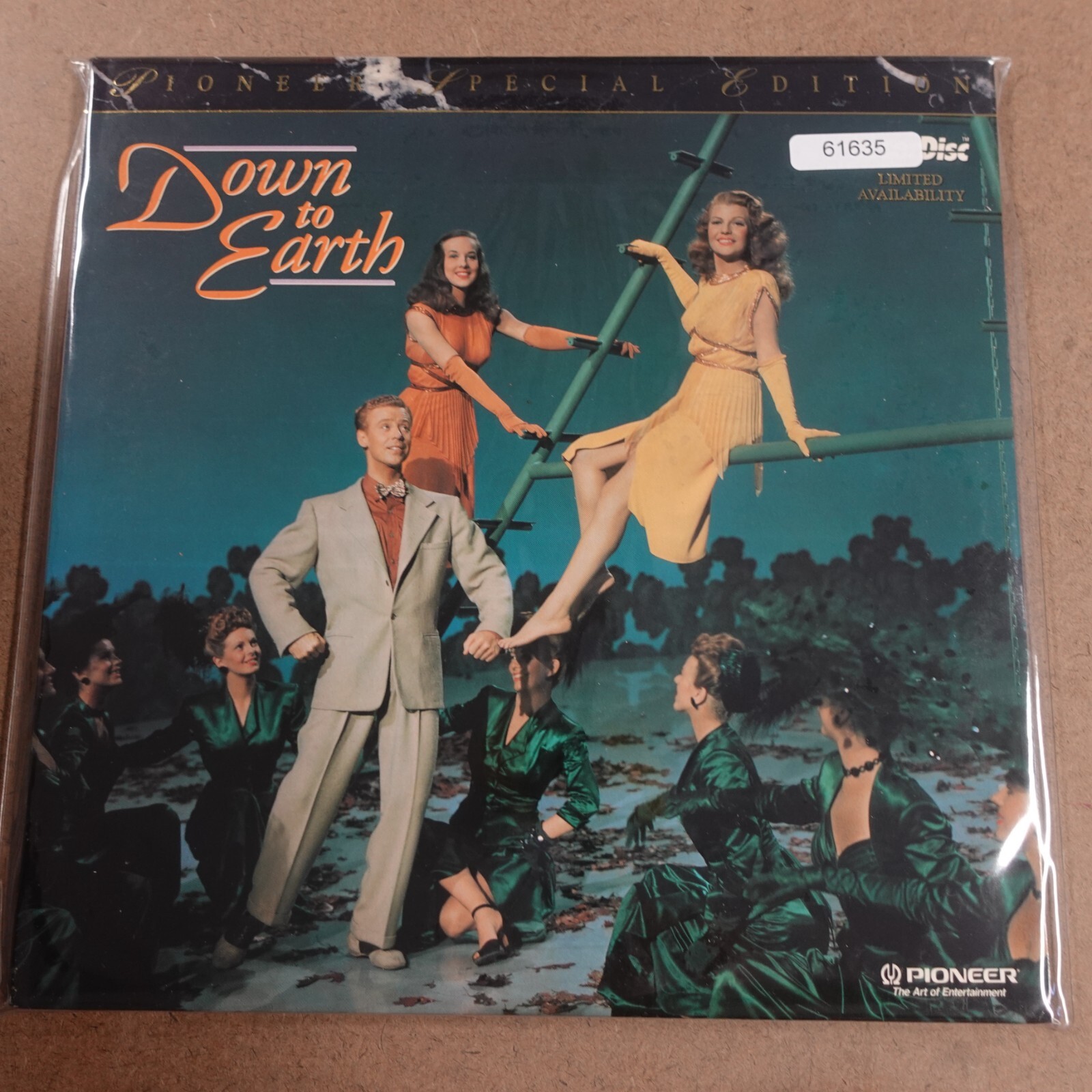 Down To Earth Laserdisc Ld Movie