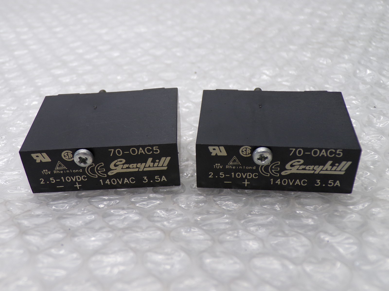 GRAYHILL 70-OAC5 MODULE LOT OF 2 NSNP