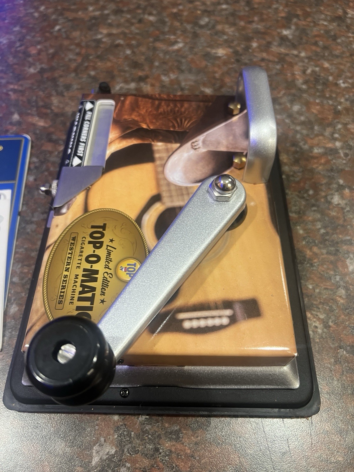 TOP-O- MATIC CIGARETTE ROLLING MACHINE WORKS W/ KING SIZE & 100MM TUBES USED