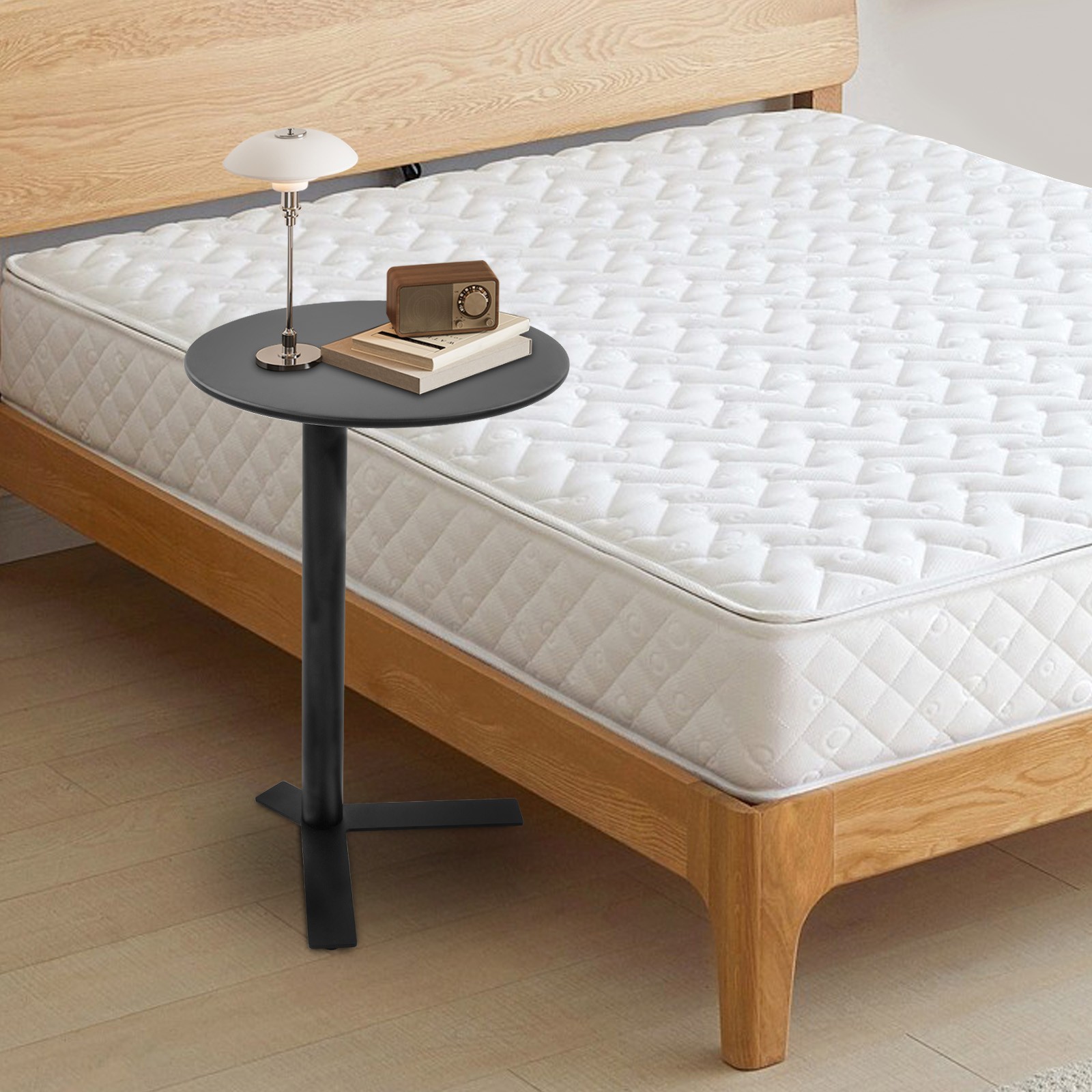 Modern Side Table, Iron Side Table,  Y-shaped Iron Side Table