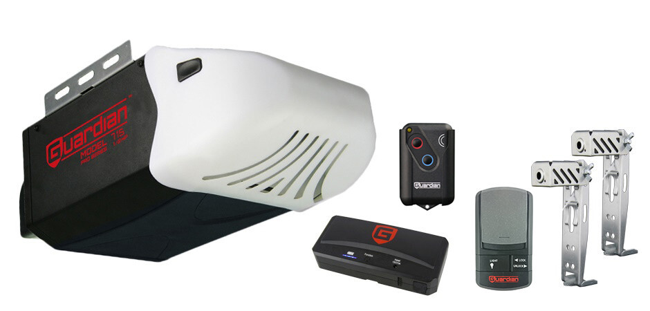 Guardian 715BBU 1/2 HPe Belt/Chain Drive Battery BackUp Li 12V DC Garage Opener