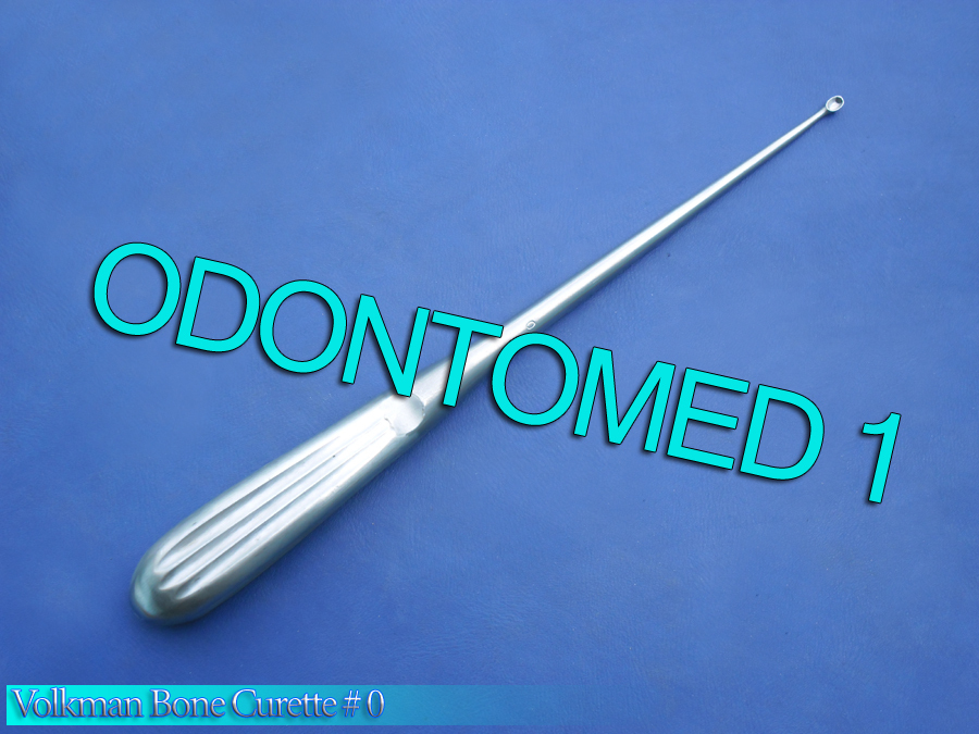 3 Medical Surgical Curette Bone Volkmann 0 Surgical Instruments