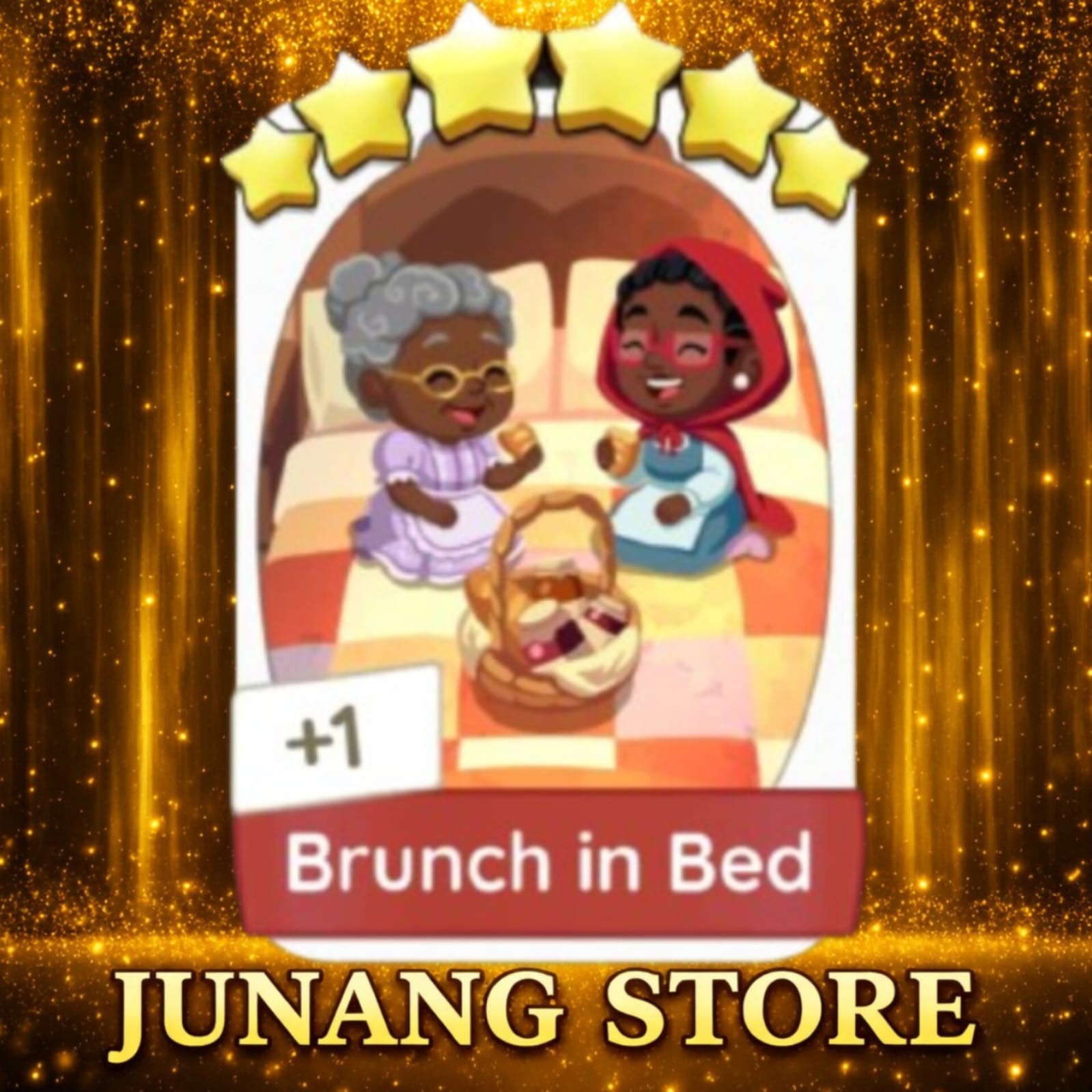 BRUNCH_IN_BED_6_STAR_MONO_POLY_-GO_EVER_AFTER_ALBUM_STICKERS VERY FAST DELIVERY!