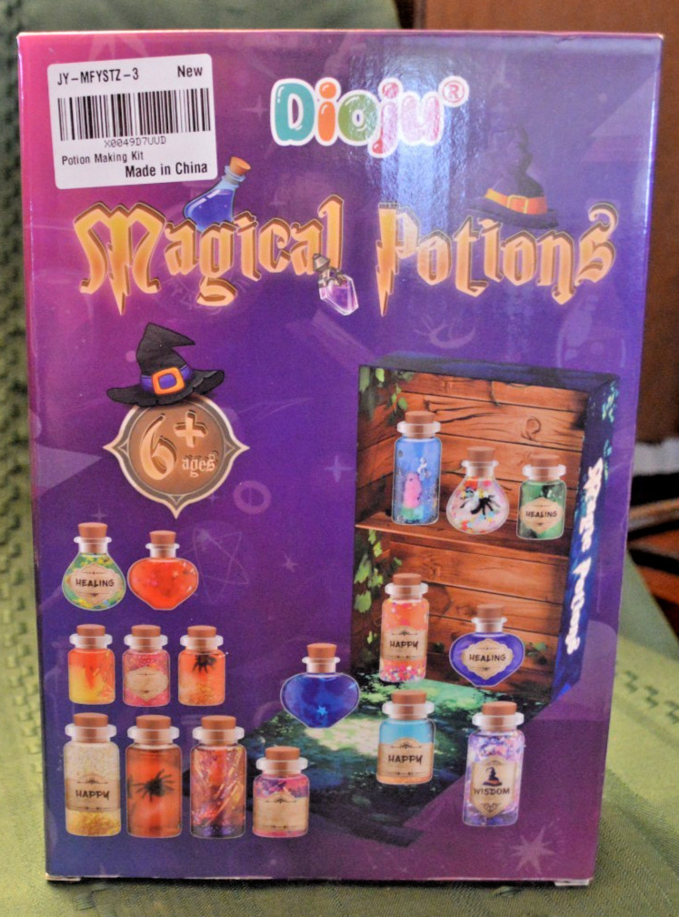 Dioju DIY Craft Kit with Bottles of Potion, Potion Making Kit for Kids NEW