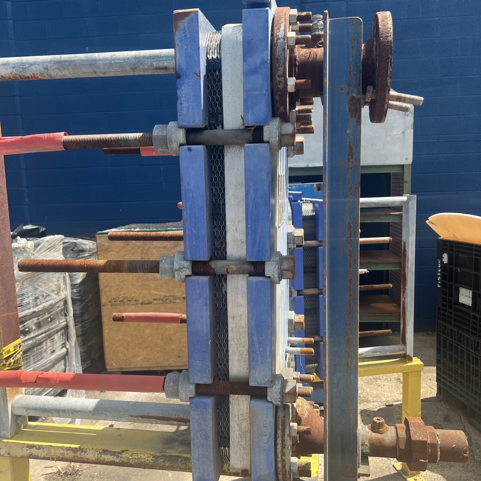 Alfa Laval M10 Heat Exchanger, 33.14 sq. ft