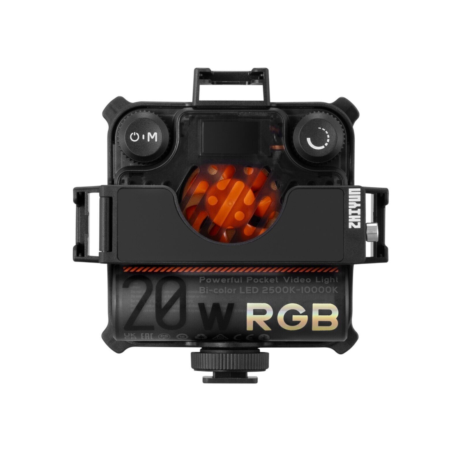 Zhiyun FIVERAY M20C Combo RGB LED Video Light On-camera APP Control 2500-10000K