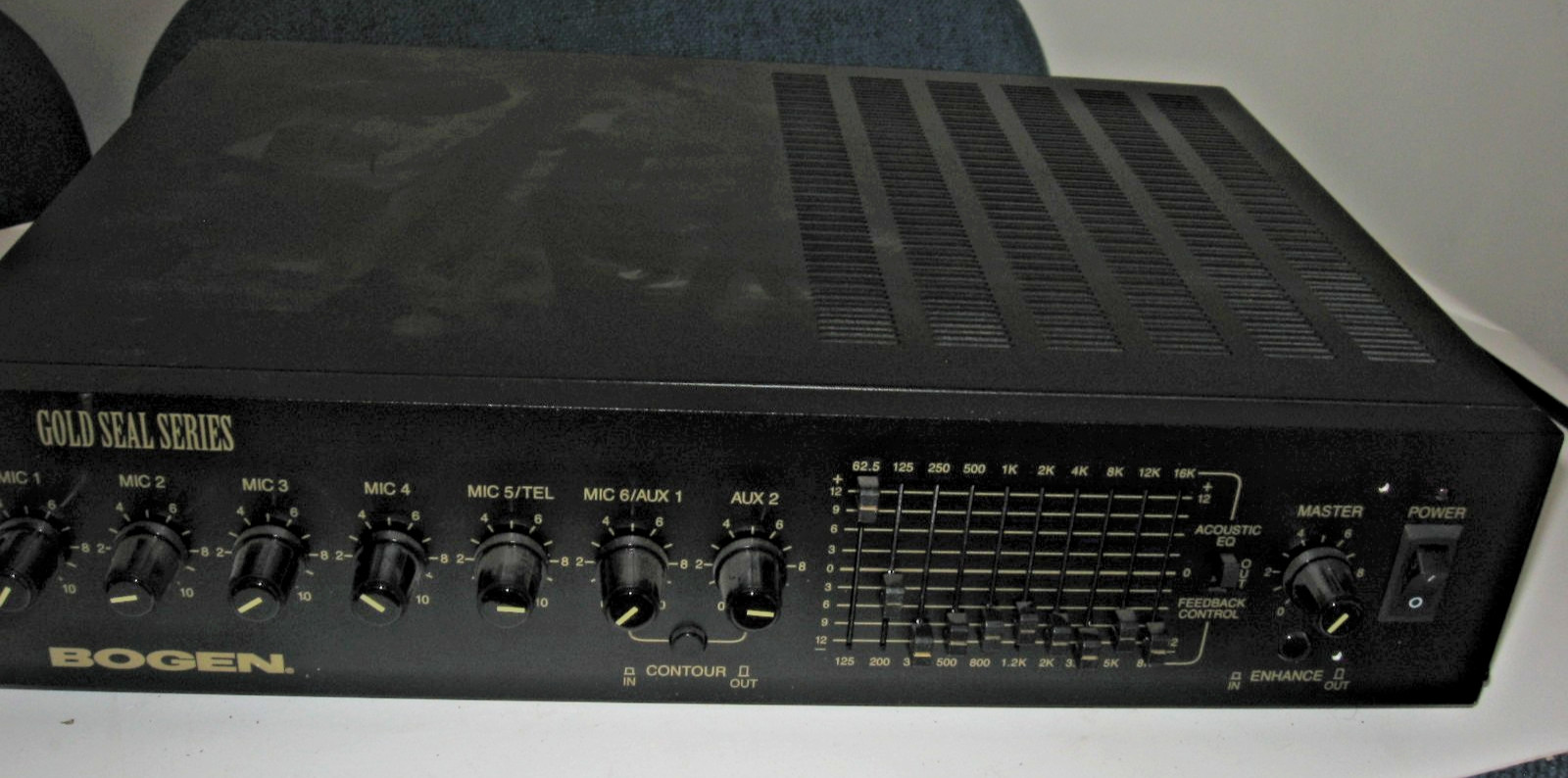 Bogen GS-250D Gold Seal 250W Equalizer Amplifier