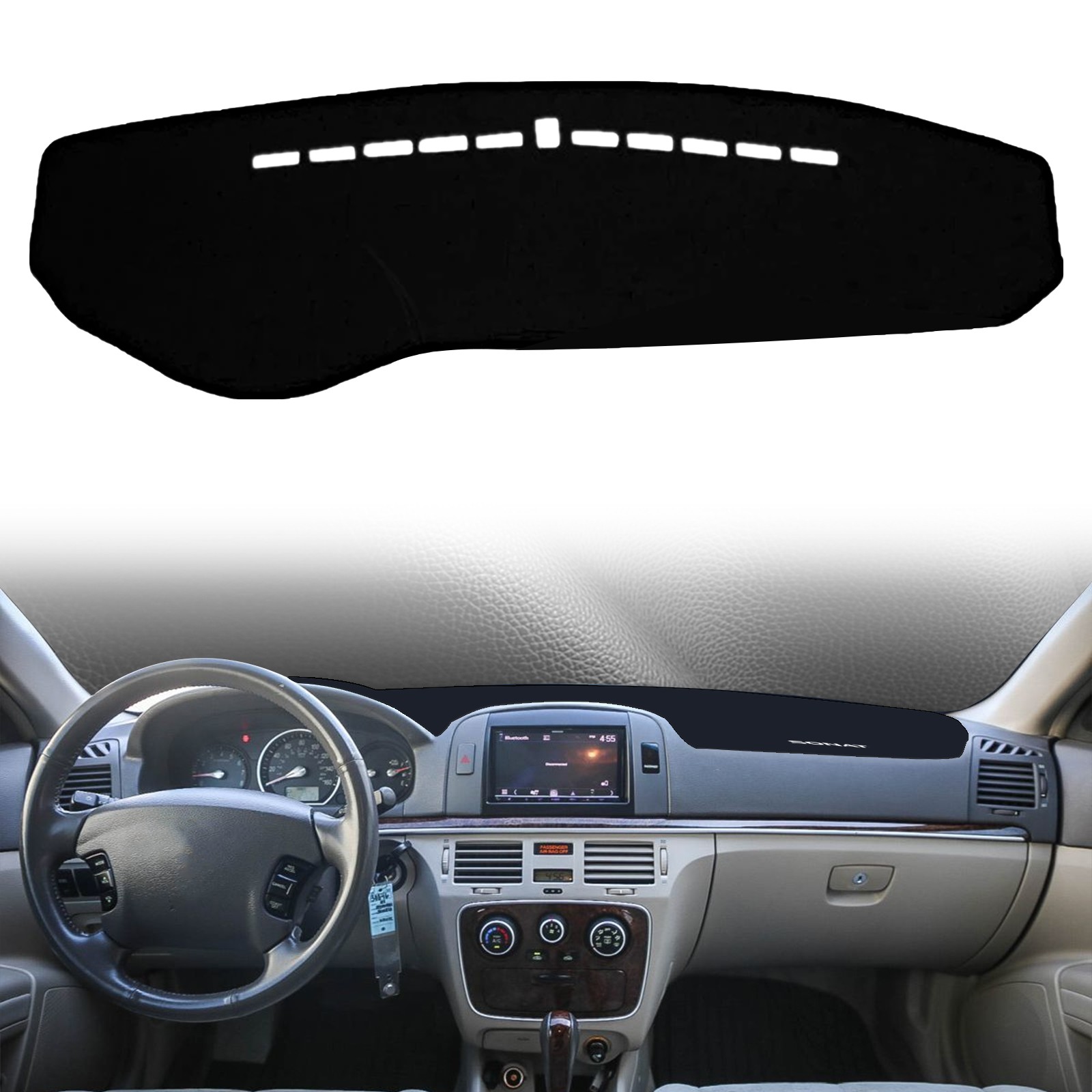 for Hyundai Sonata Sonica NF 2005-2008 LHD Dashboard Pad dashmat Car Accessories