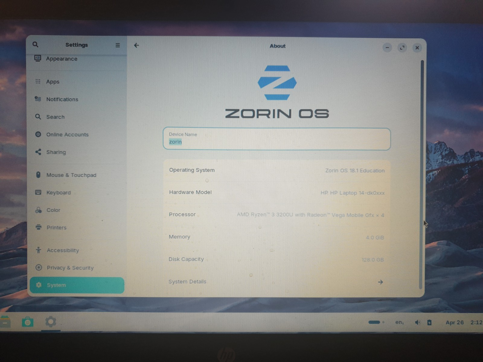 Linux Zorin OS 18.1 Education, 64-bit, Bootable Live and Install USB Flash Drive