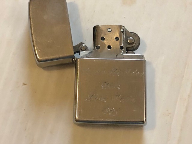 1991 Personalized Zippo Lighter