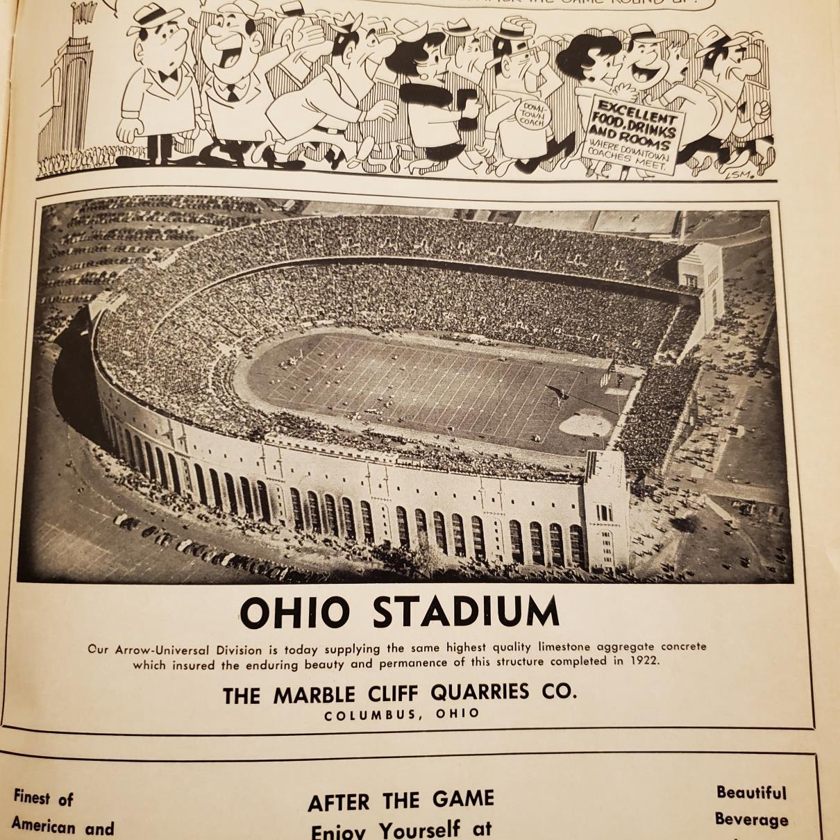 1189----1959 Ohio St at Purdue FB program - Homecoming Game