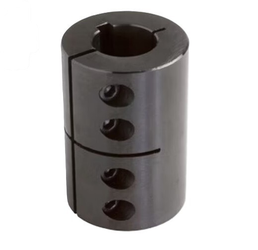 CC-112-112-KW, " 1-1/8 X 1-1/8" Rigid Shaft Coupling Single Split With Keyway