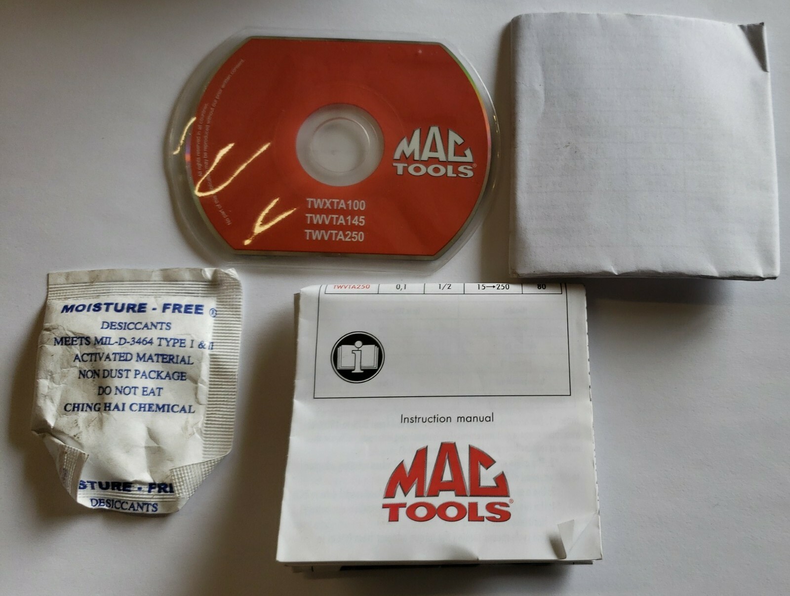 Mac Tools Electronics Torque Control Tools TWVTA145 10-145FT/Lb 1/2"