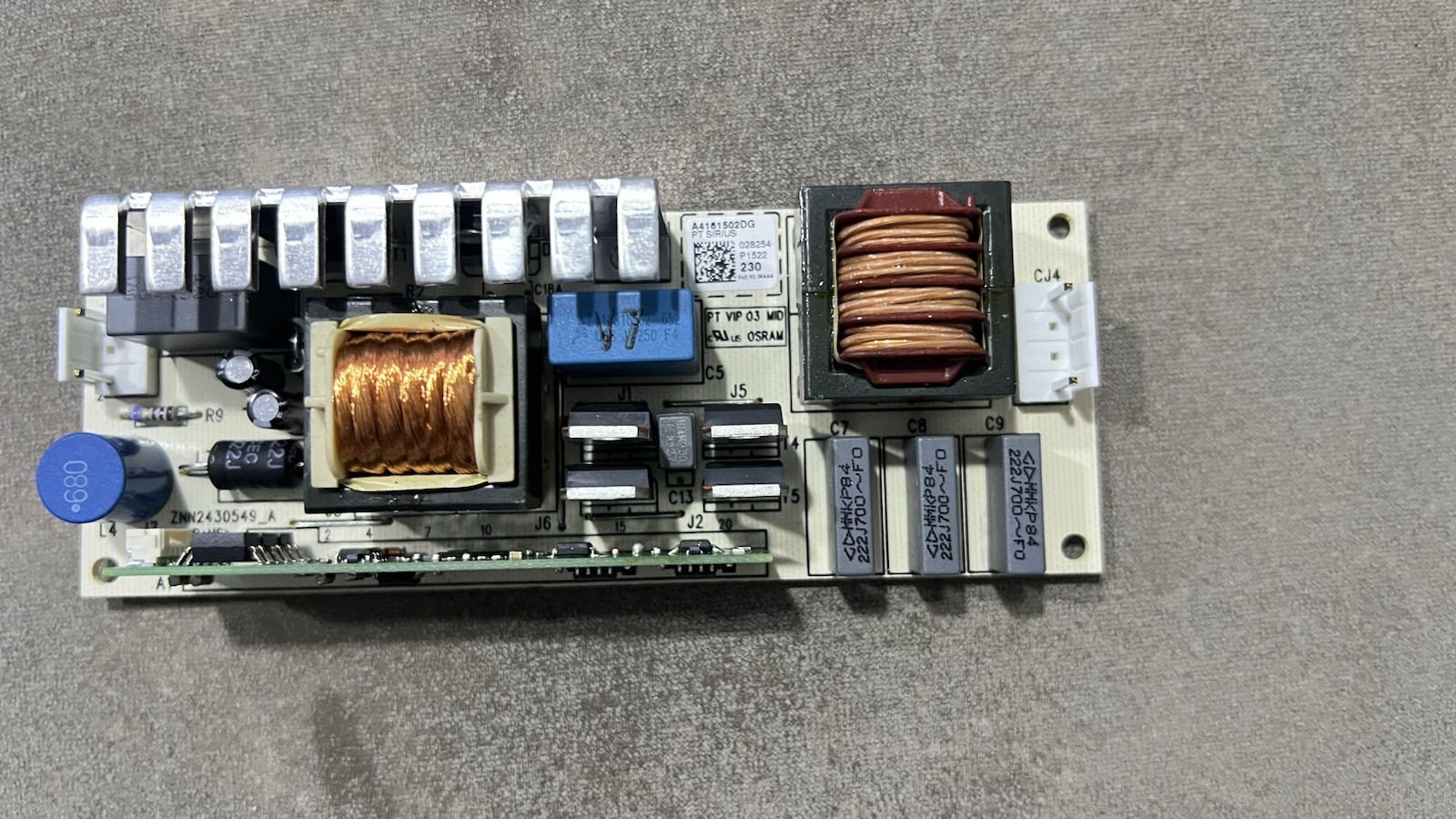 Kaihui 230W Ballast Board For Martin Chauvet Rogue, PR & ADJ Moving Heads