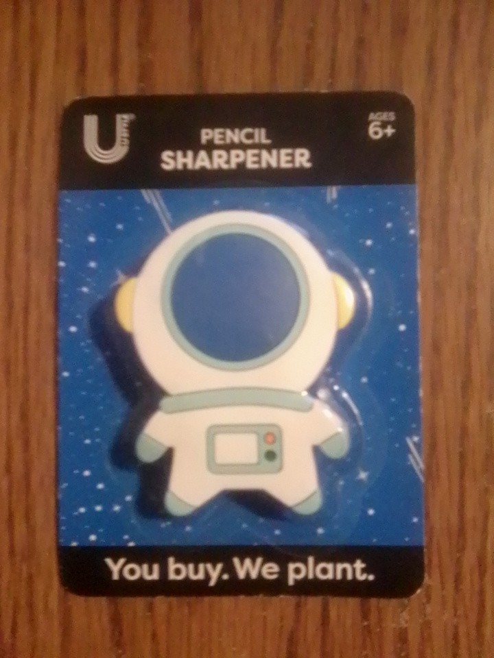 U Style Collections Astronaut Pencil Sharpener, Brand New