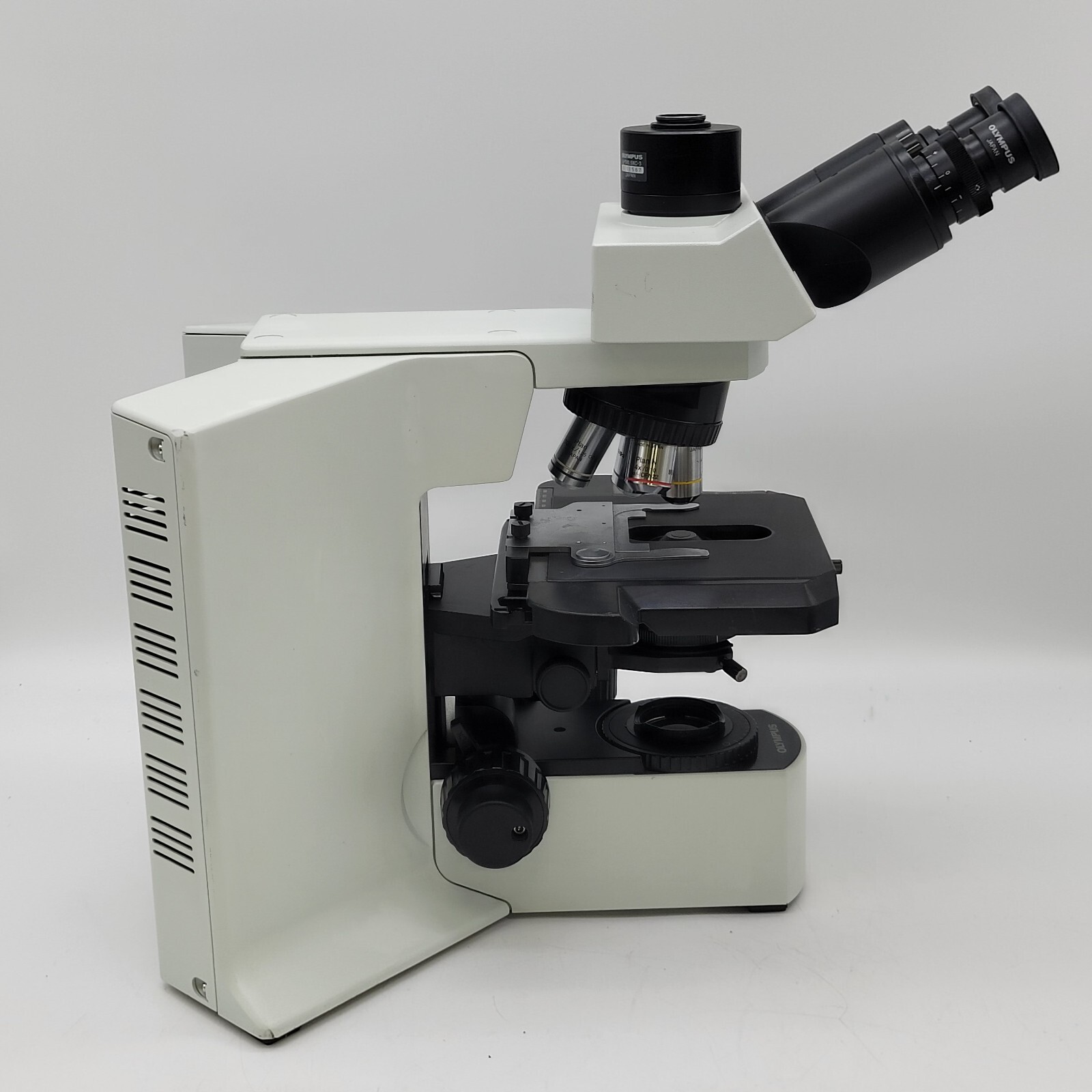 Olympus Microscope BX51 with LED, Trinocular Head, & 100x Objective