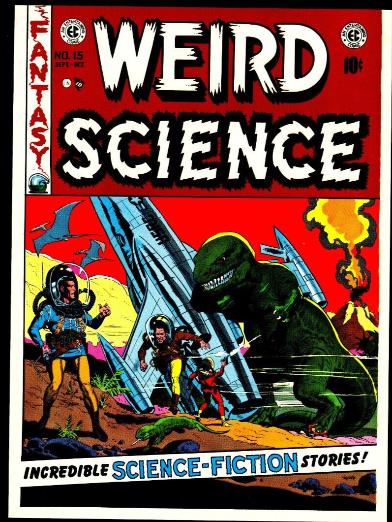 EC COVERS: WEIRD SCINCE NO.15
