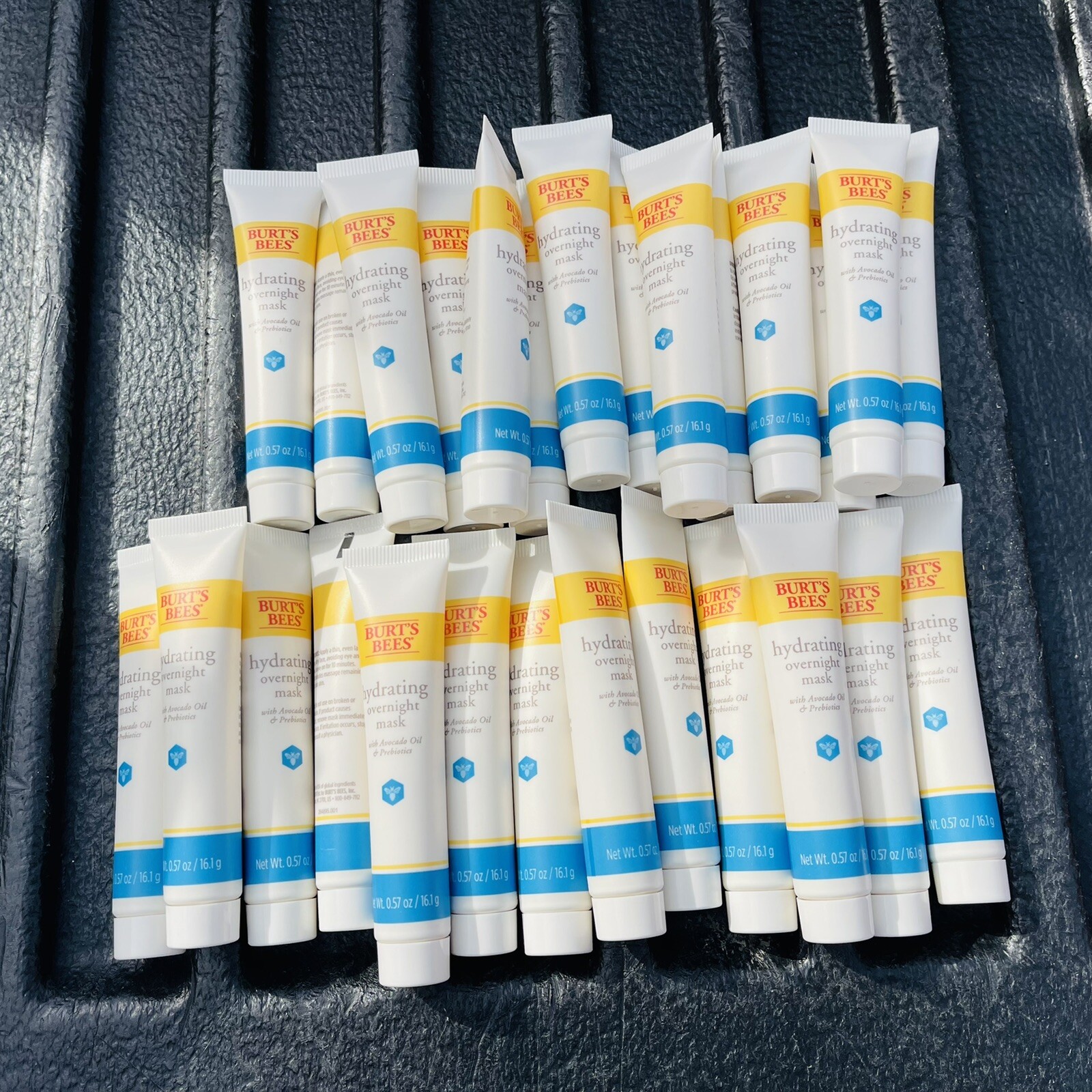Lot of 15 BURT'S BEES Hydrating Overnight Mask with Avocado Oil & Prebiotics