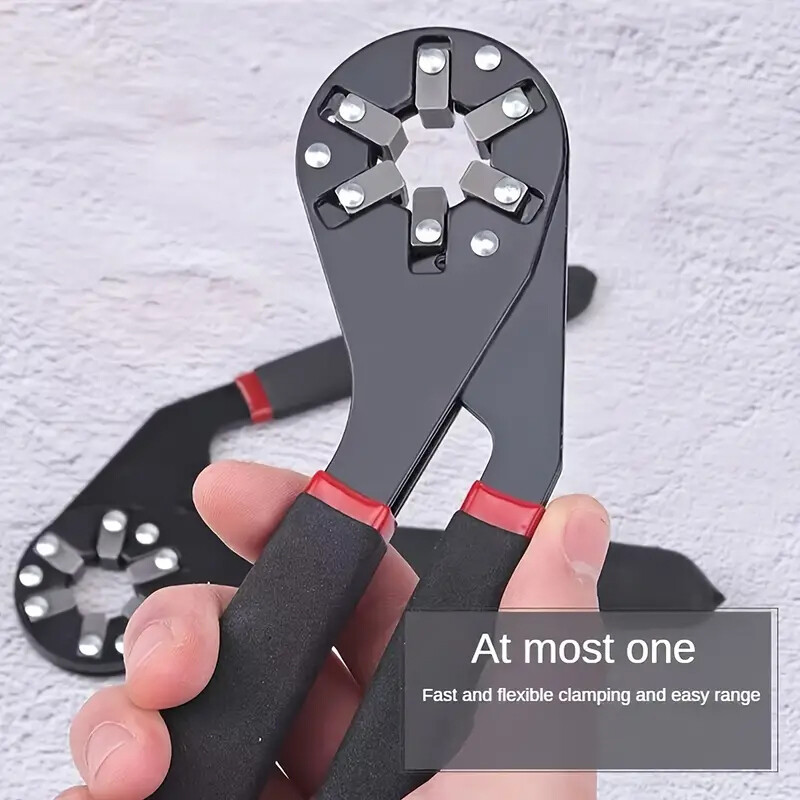 6" or 8" Universal Magic Wrench Multifunctional Adjustable Wrenches Spanner Tool