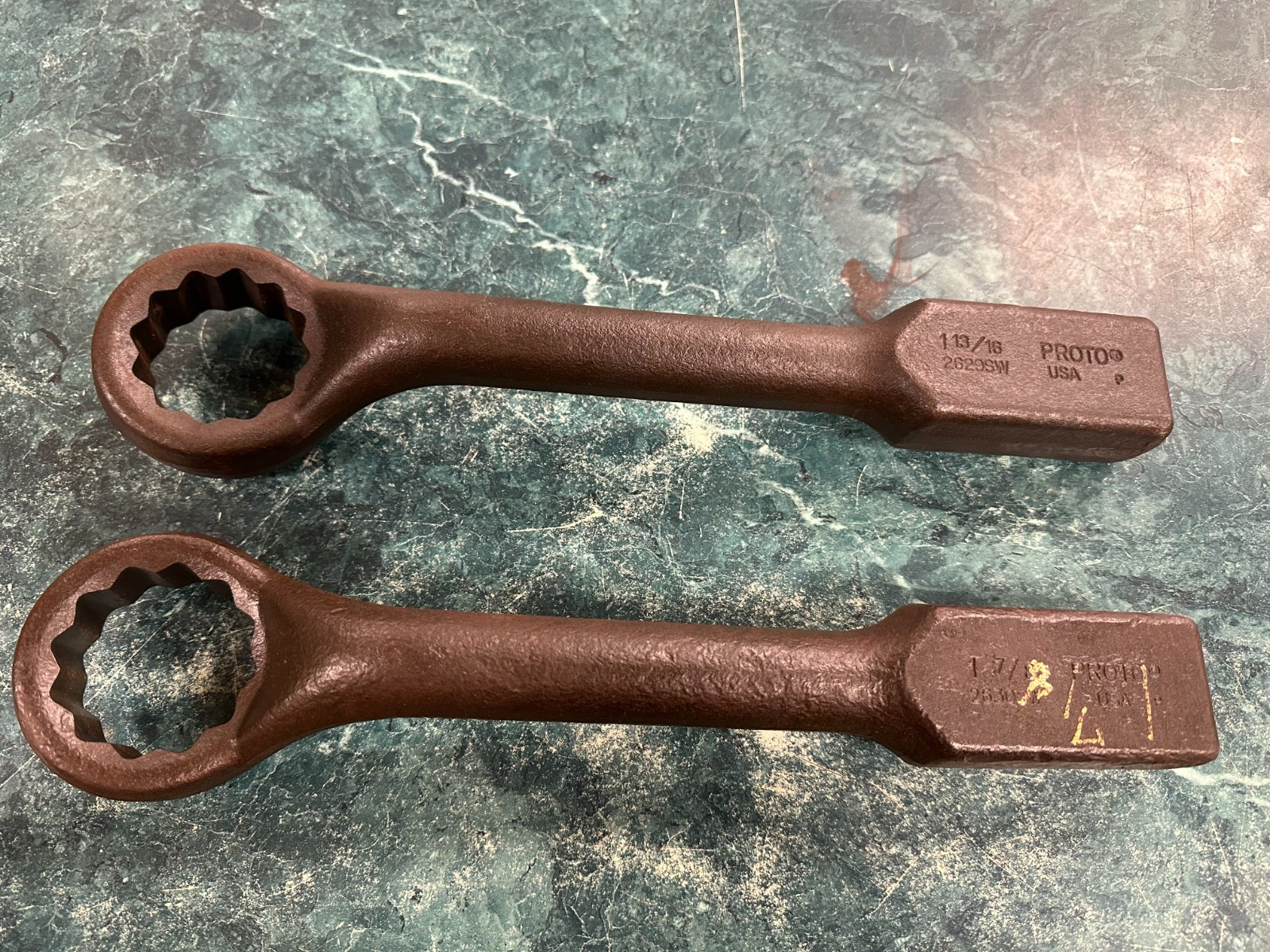 PROTO 2629SW 1-13/16 and 2630SW 1-7/8 Offset Hammer Wrench