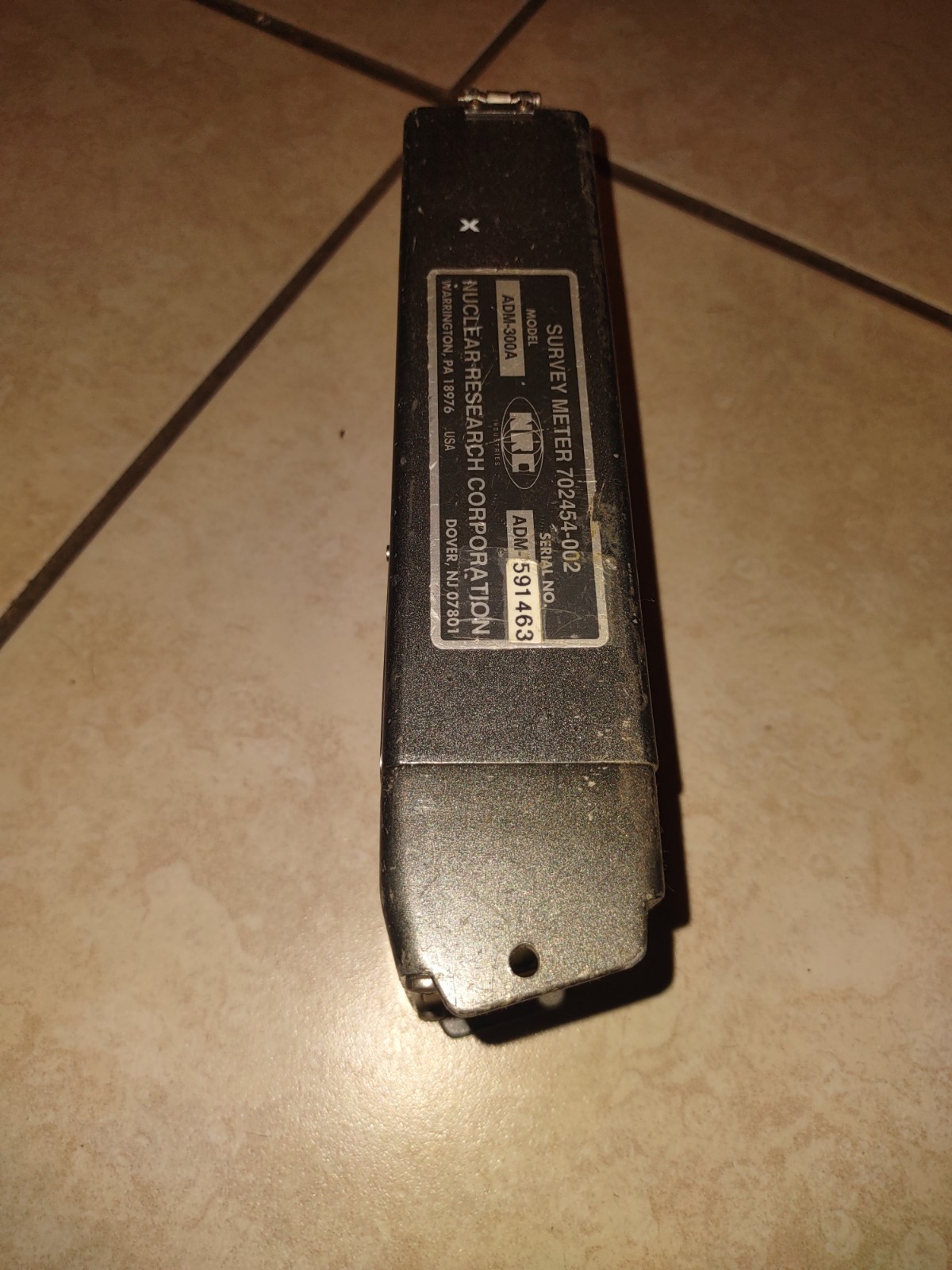 Aptec-NRC ADM-300A Multi-Function Radiation Detector Survey Meter