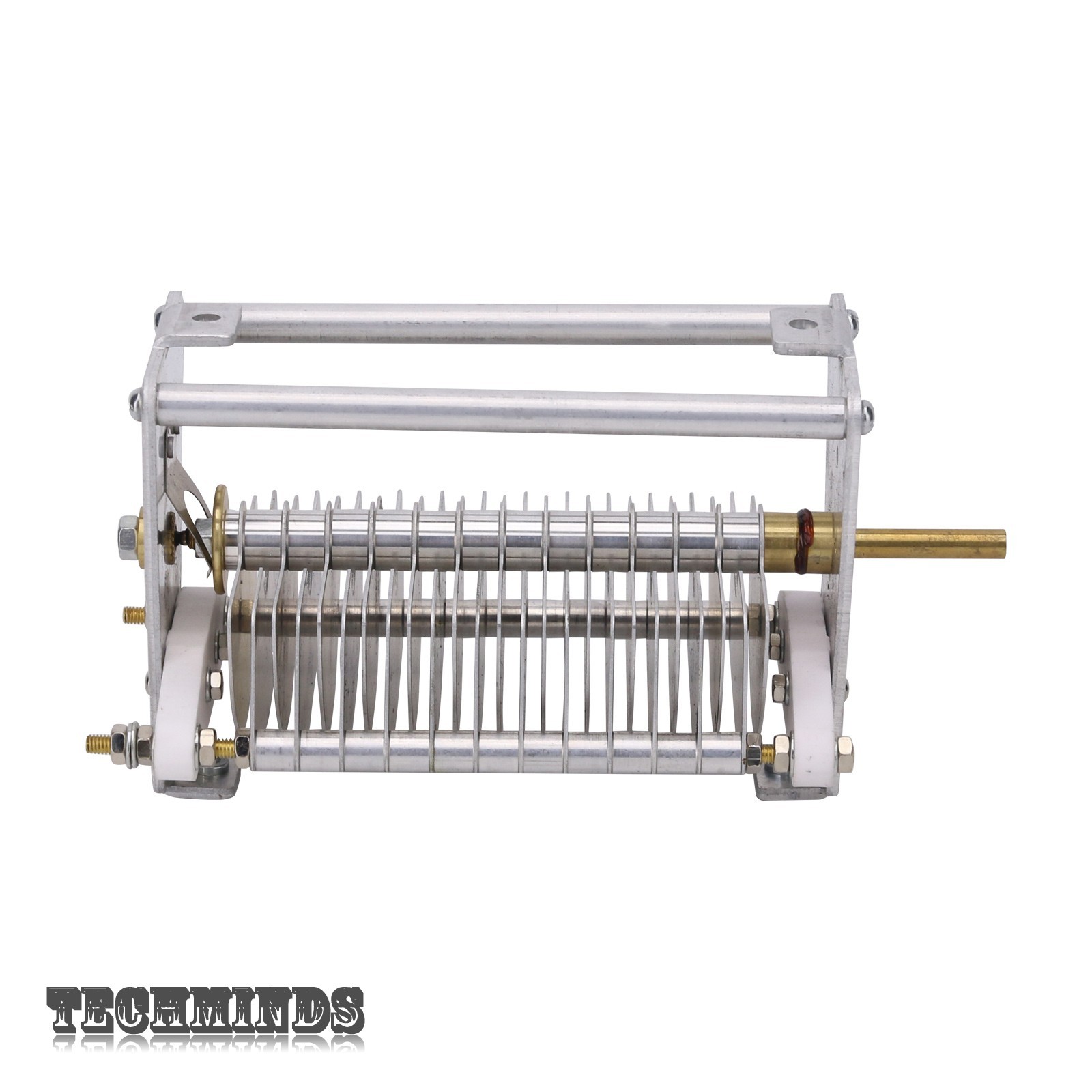 10-150pF Adjustable Air Variable Capacitor 3000VDC Air Dielectric High Voltage