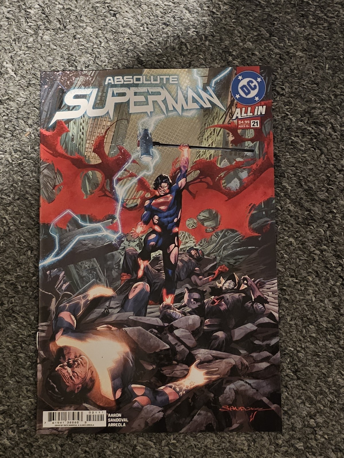 ABSOLUTE SUPERMAN #21 CVR A-First Print 2026 NM
