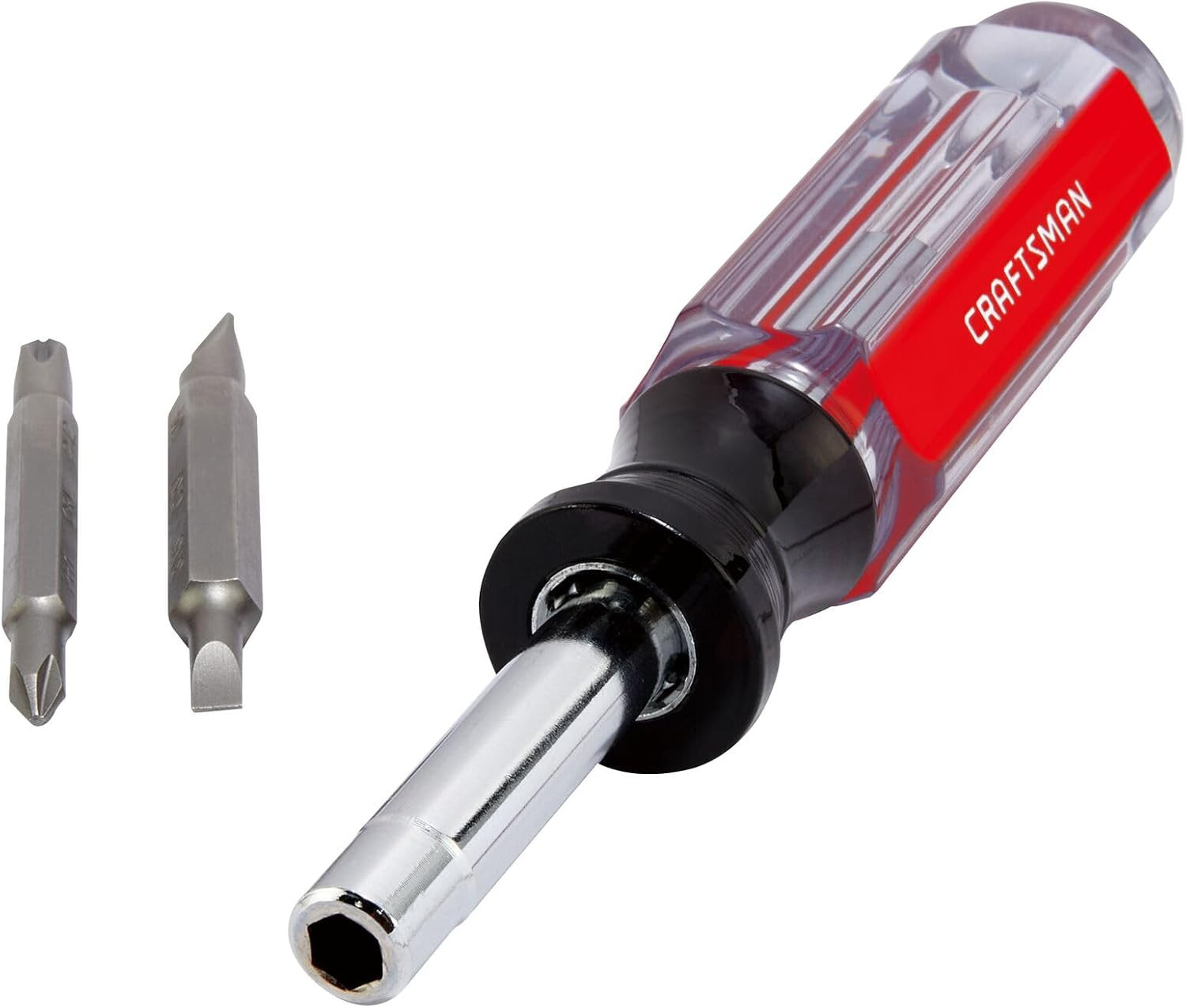 Screwdriver Multi-Bit Set, 6 in 1, Acetate Handle (CMHT66052)