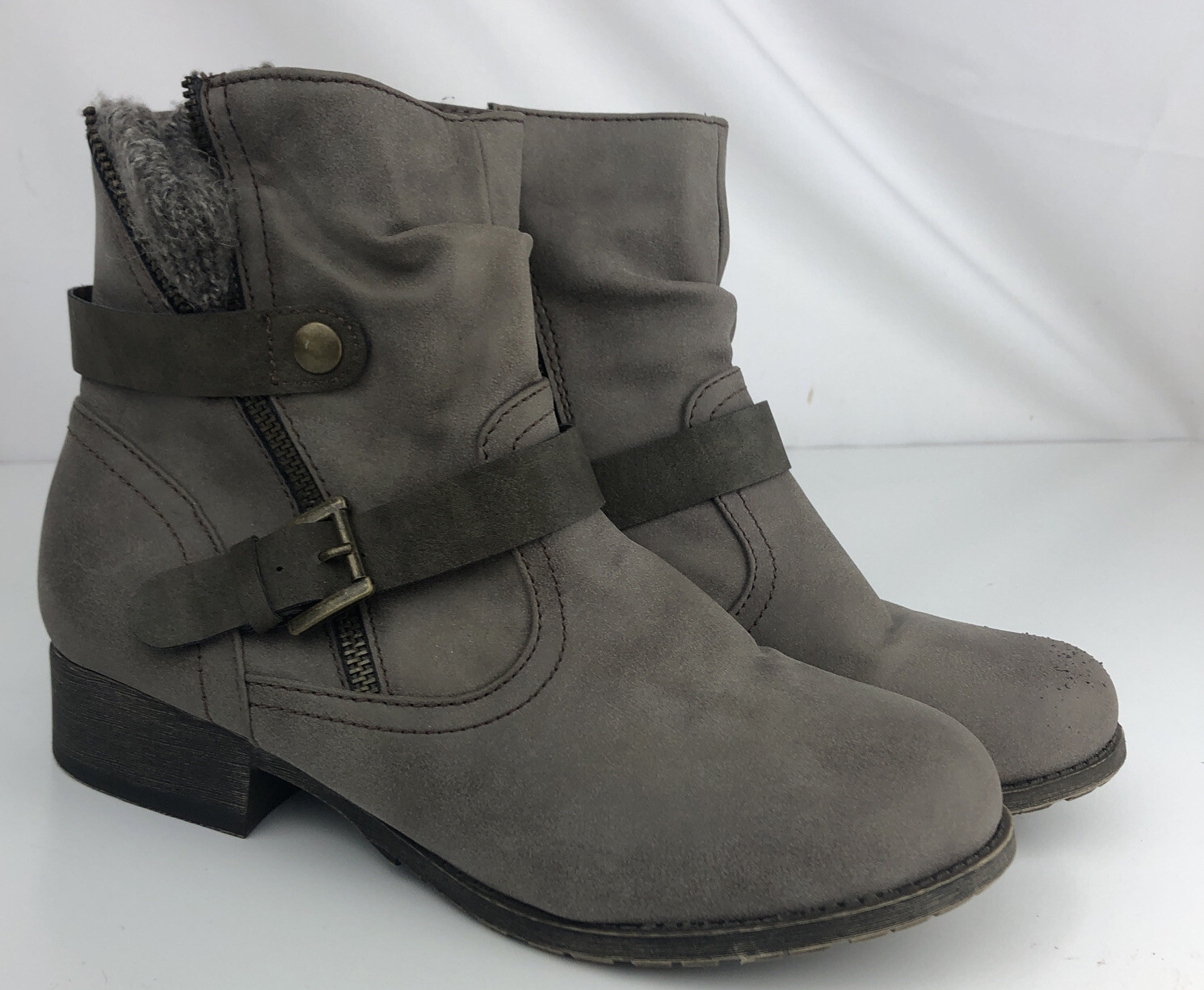 SO Authentic American Heritage Size 7 1/2M Excellent boots