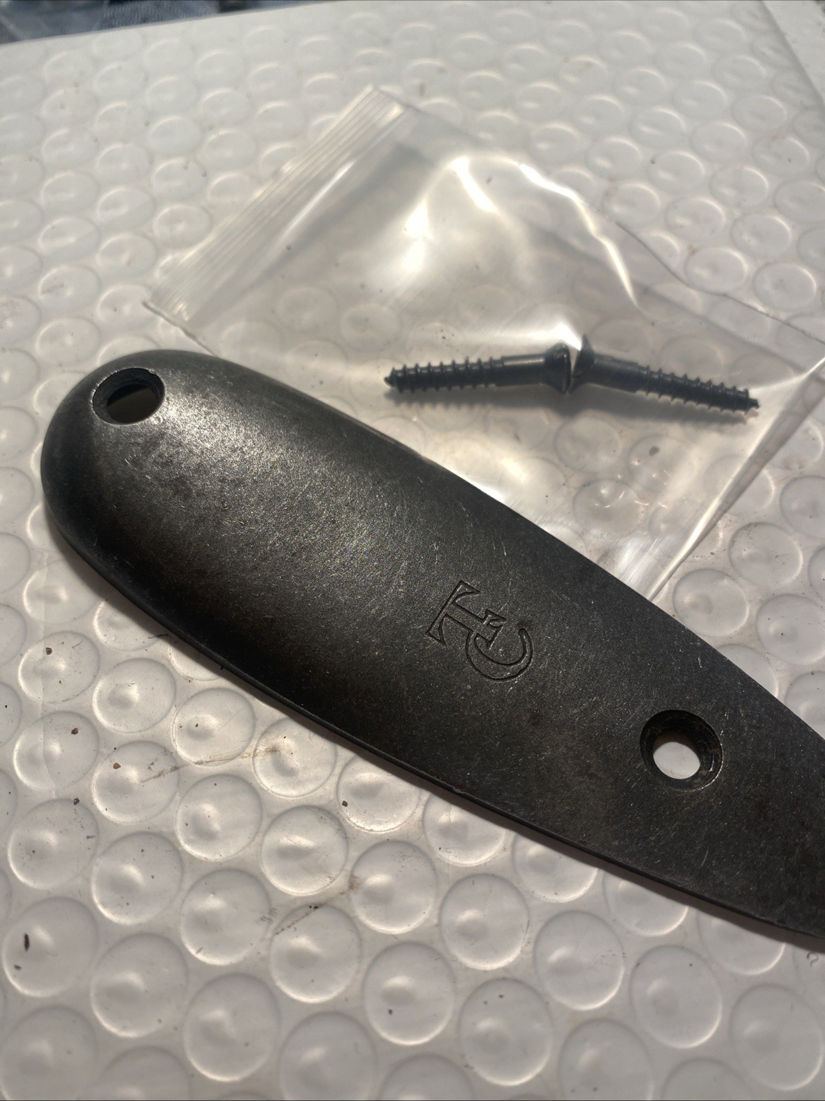 Thompson Center -Renegade- Butt Plate w/Screws- Nice !!
